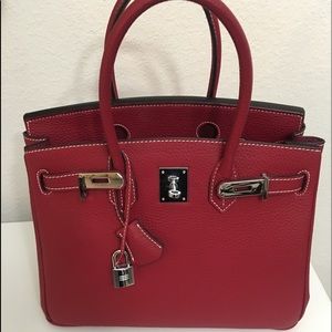 Ainifeel Padlock Handbag